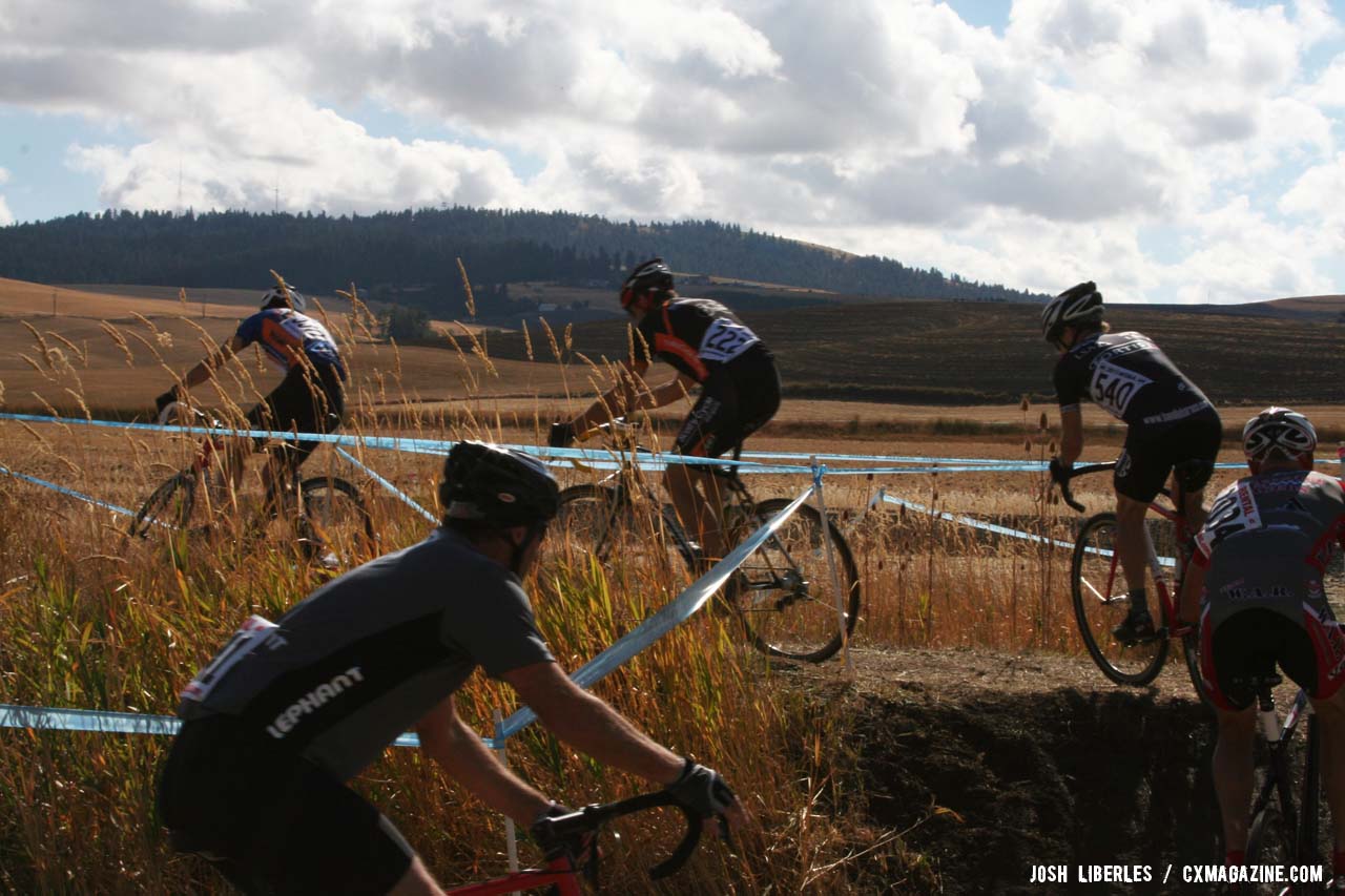 Tricky, twisty, technical bits test riders skills. ©Cyclocross Magazine