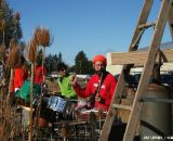 This duo provided a constant soundtrack throughout the day. ©Cyclocross Magazine