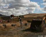 Threading through the junkyard. ©Cyclocross Magazine