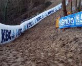 Loose sand might make for a slippery course. © Christine Vardaros