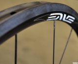 The 1.25 ENVE Tubular rim is ultralight at 250 grams, and is the same rim that pro Jonathan Page rides. © Cyclocross Magazine