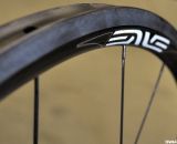 The 1.25 ENVE Tubular rim is ultralight at 250 grams, and is the same rim that pro Jonathan Page rides. © Cyclocross Magazine The 1.25 ENVE Tubular rim is ultralight at 250 grams, and is the same rim that pro Jonathan Page rides. © Cyclocross Magazine
