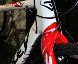 2011 Ridley X-Fire boasts internal cable routing. © Cyclocross Magazine