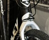 2011 Ridley X-Night's only significant change is the addition of angular contact bearings for the headset in place of radial contact bearings. © Cyclocross Magazine