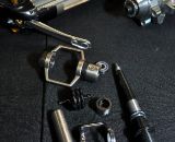 A disassembled Crank Brothers Eggbeater 2. © Cyclocross Magazine