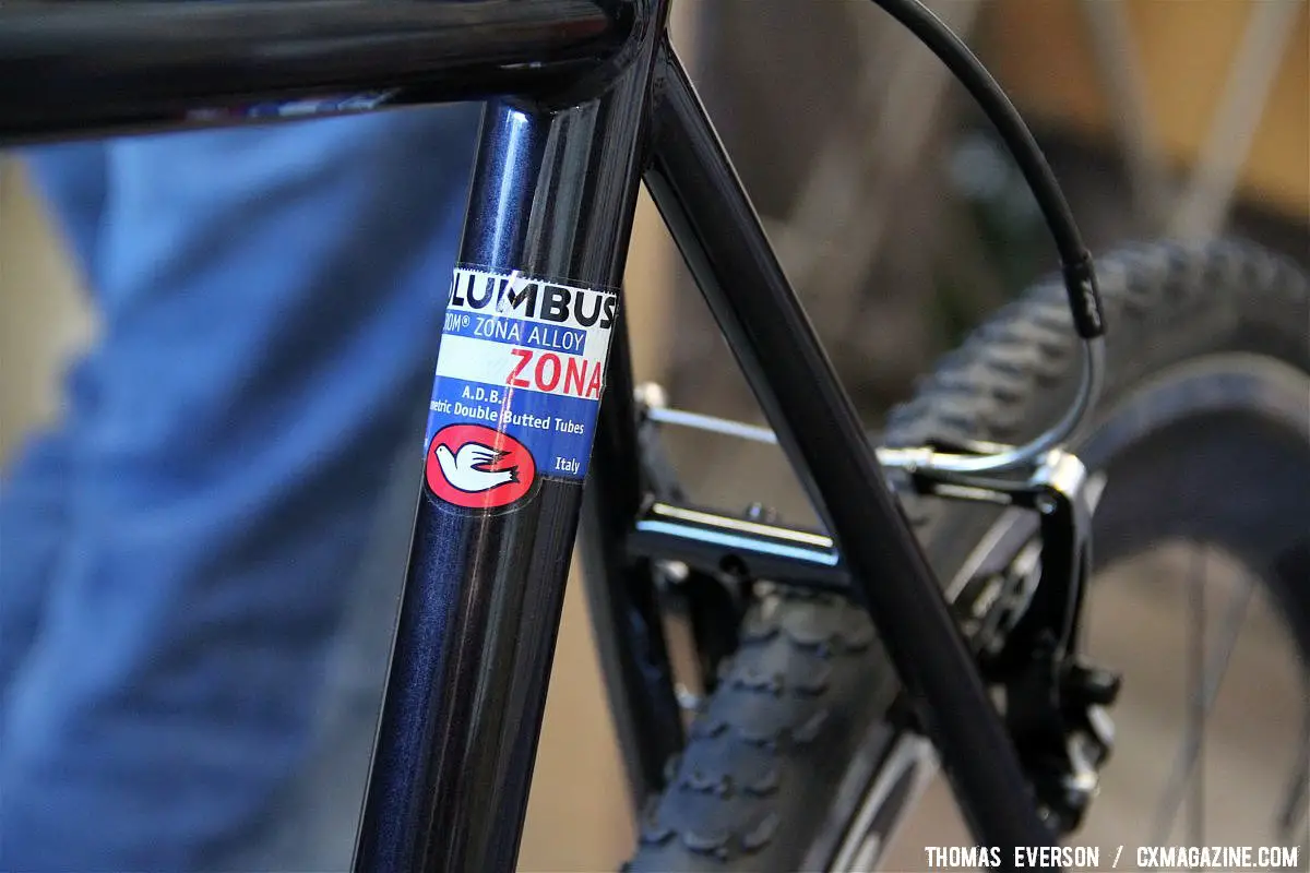 Columbus Zona tubing shaves some weight but adds to the price of the Nature Boy singlespeed. © Thomas Everson