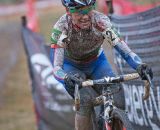 Katernia Nash soloed to a clear but muddy win in the Exergy USGP of Cyclocross New Belgium Cup.© Wil Matthews 