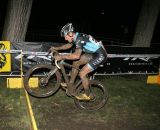 Ben Berden hops the barriers on the last lap to win the Gateway Cross Cup 2012. ©Matt James