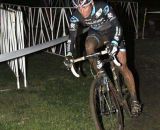 Nicole Duke set a fast first lap to lead the women, and would finish second at the 2012 Gateway Cross Cup. ©Matt James