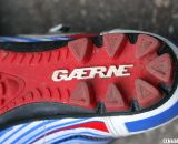 The agressive heel of the Gaerne G. Keira mtb and cyclocross shoe. © Cyclocross Magazine