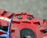 Toe spikes are options with the Gaerne G. Keira mtb and cyclocross shoe. © Cyclocross Magazine