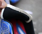 One of the nicest features - the padded tongue of the Gaerne G. Keira mtb and cyclocross shoe. © Cyclocross Magazine