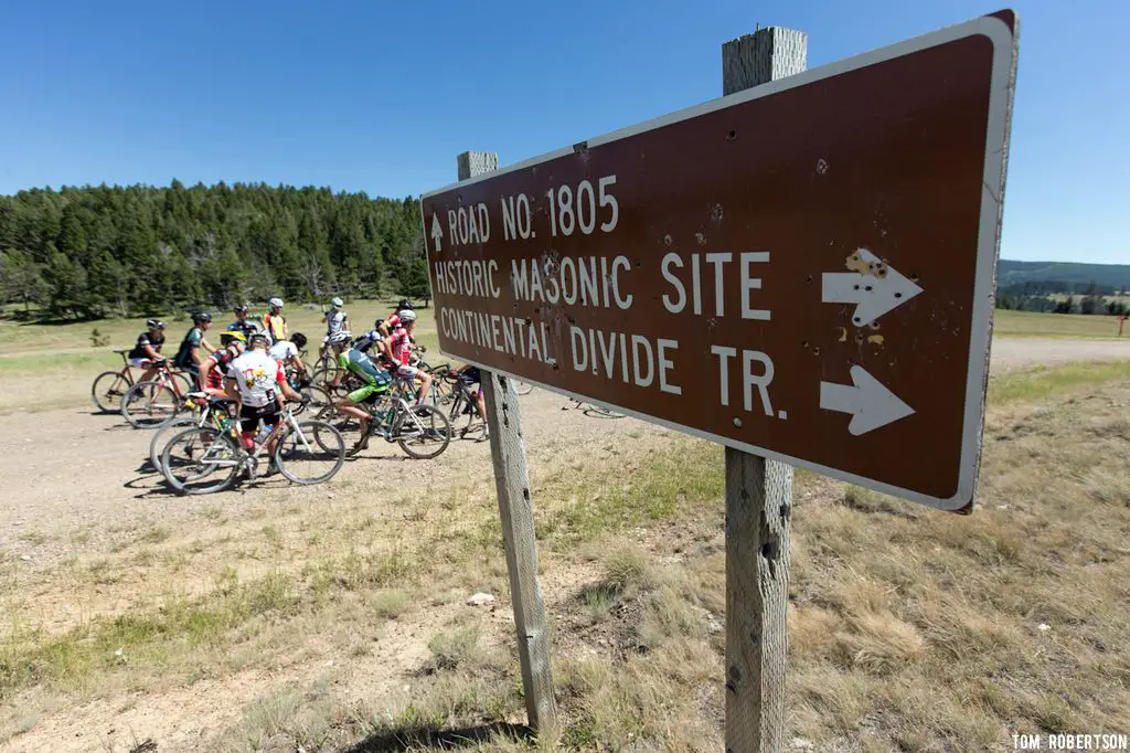 The afternoon long rides take place up and around the Continental Divide quite often. © Tom Robertson