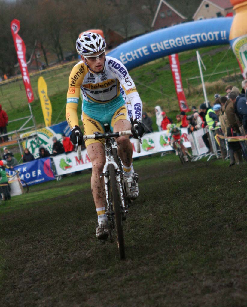 Kevin Pauwels rode well to finish on the podium. ? Bart Hazen