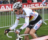 Phillip Walsleben shows off his German champion's colors. ? Bart Hazen