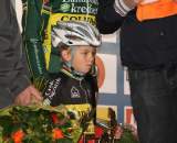 Nys shared the podium with his son. ? Bart Hazen