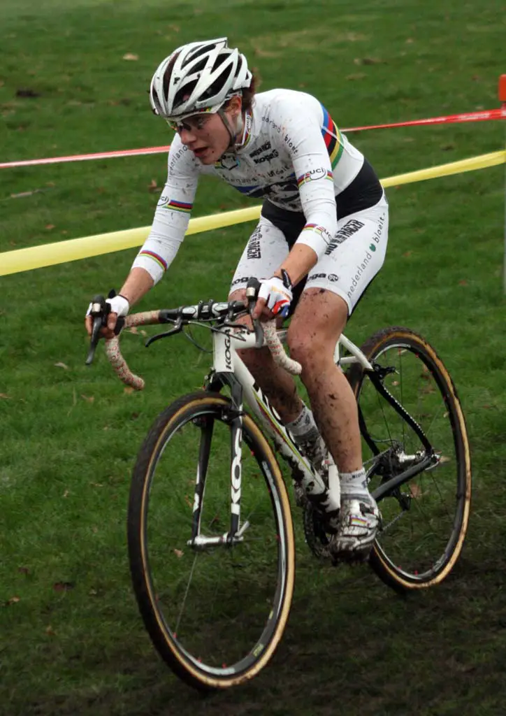 Marianne Vos riding at Gieten. ? Bart Hazen