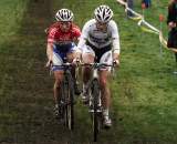 Vos and van den Brand took turns at the front throughout the day. ? Bart Hazen