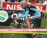 Mike Teunissen took the hole shot but lost the sprint. ? Bart Hazen