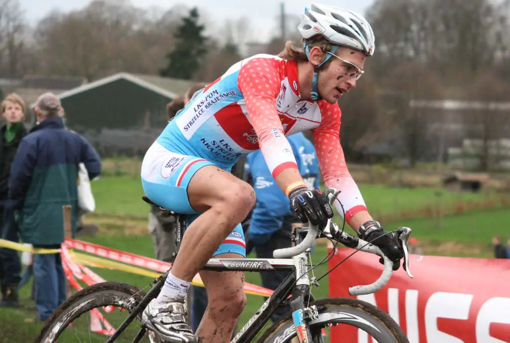 Szcepaniak rode a surprising race to finish second. ? Bart Hazen