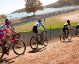 Riders making their way into a chicane. Â© Kevin White