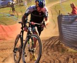 Tim Johnson (Cannondale p/b Cyclocrossworld.com) digging deep into the pain cave during the final lap. Â© Kevin White