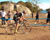 Tim Johnson (Cannondale/Cyclocrossworld.com) goes on the attack with three laps to go. Â© Kevin White