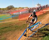 Jamey Driscoll (Raleigh Clement) rounds one of the fast descents. Â© Kevin White