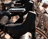 SRAM hydraulic disc brake levers were on all of the Rapha Focus team bikes. Â© Kevin White