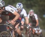 Lindine leads the chase at Gloucester Day 1 2013. © Meg McMahon