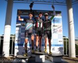 Men's podium at Gloucester Day 1 2013. © Meg McMahon