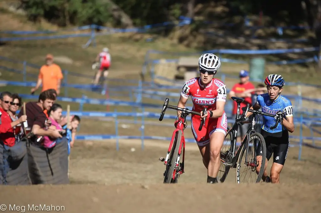  Anderson leads Wyman at Gloucester Day 2 2013. © Meg McMahon