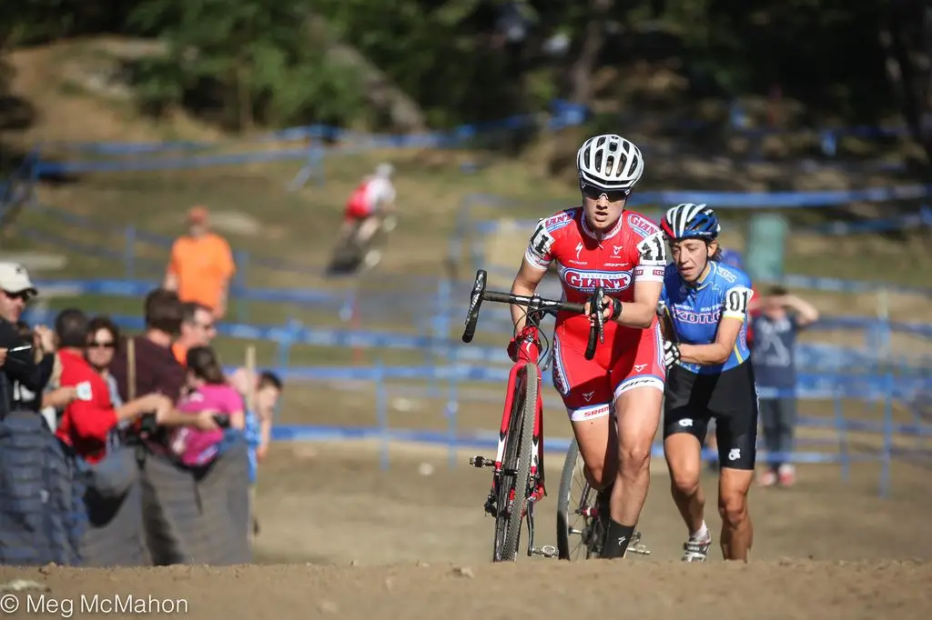  Anderson leads Wyman at Gloucester Day 2 2013. © Meg McMahon