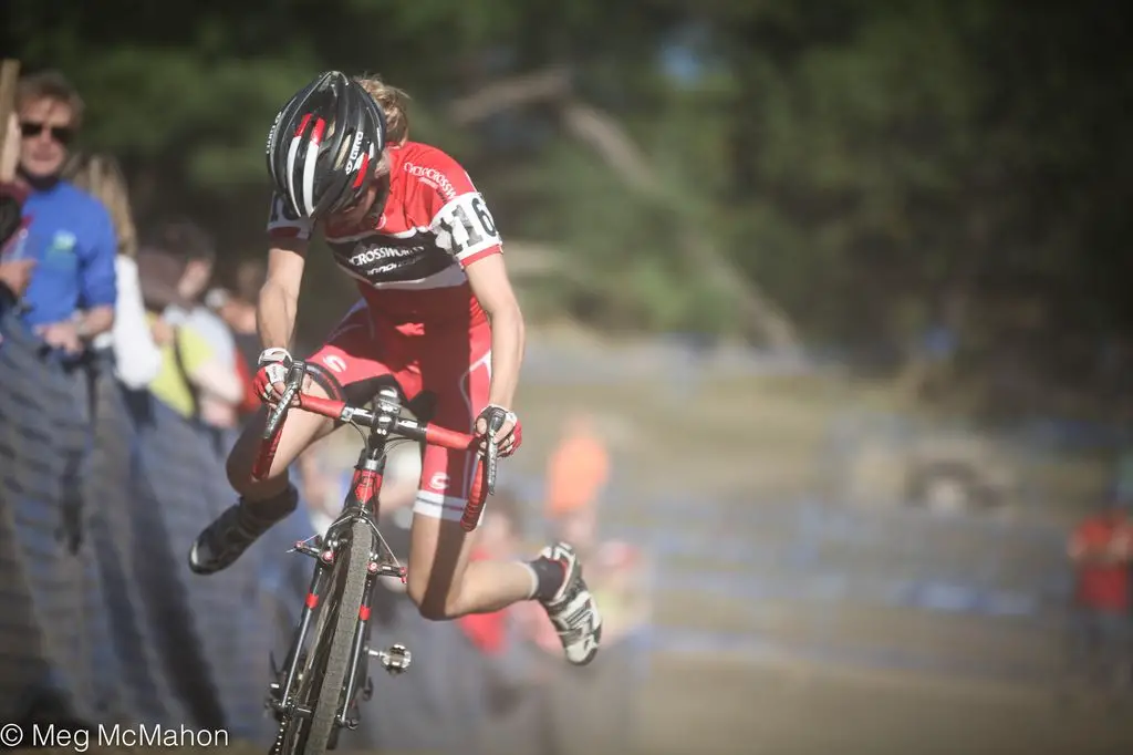Rochette of CyclocrossWorld had a great showing at Gloucester Day 2 2013. © Meg McMahon