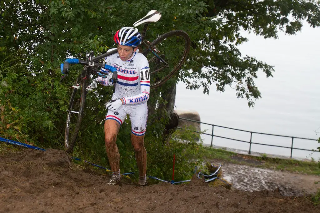 Helen Wyman got away from the field early in the race © Todd Prekaskigpcx_day_2-185