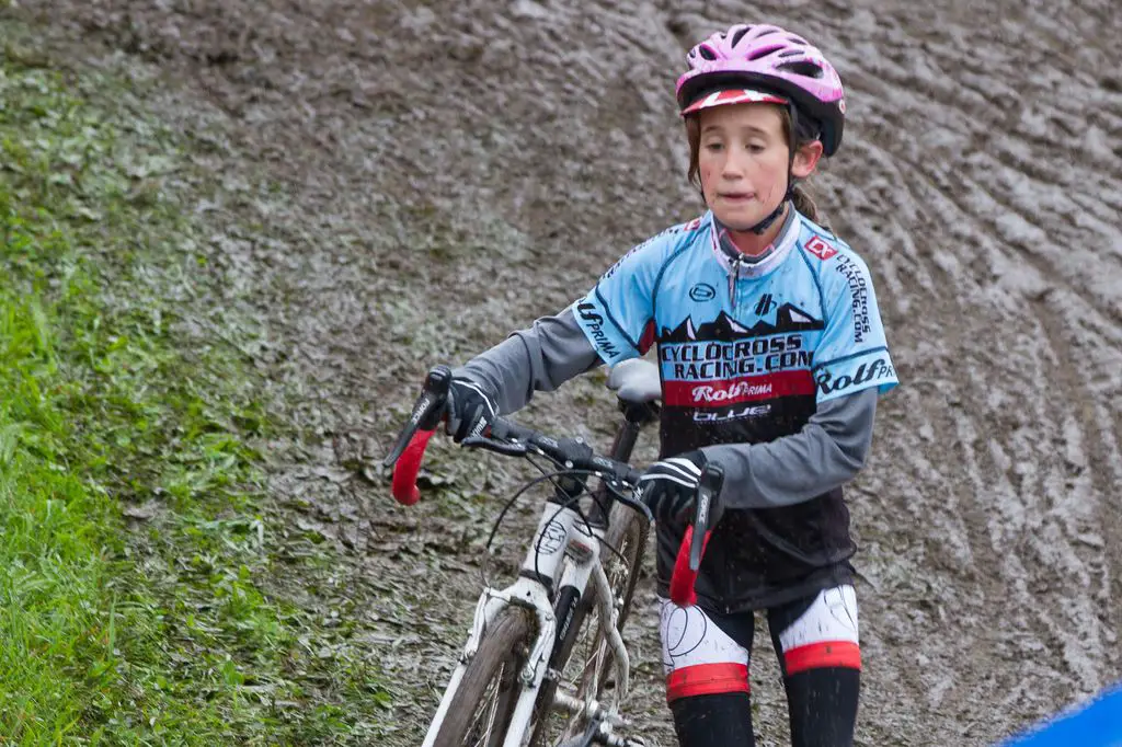 Cub Junior Gabrielle Czerula braves challenging course conditions © Todd Prekaski