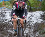  Gabby Day on the mud chute, followed by teammate Krasniak © Todd Prekaski
