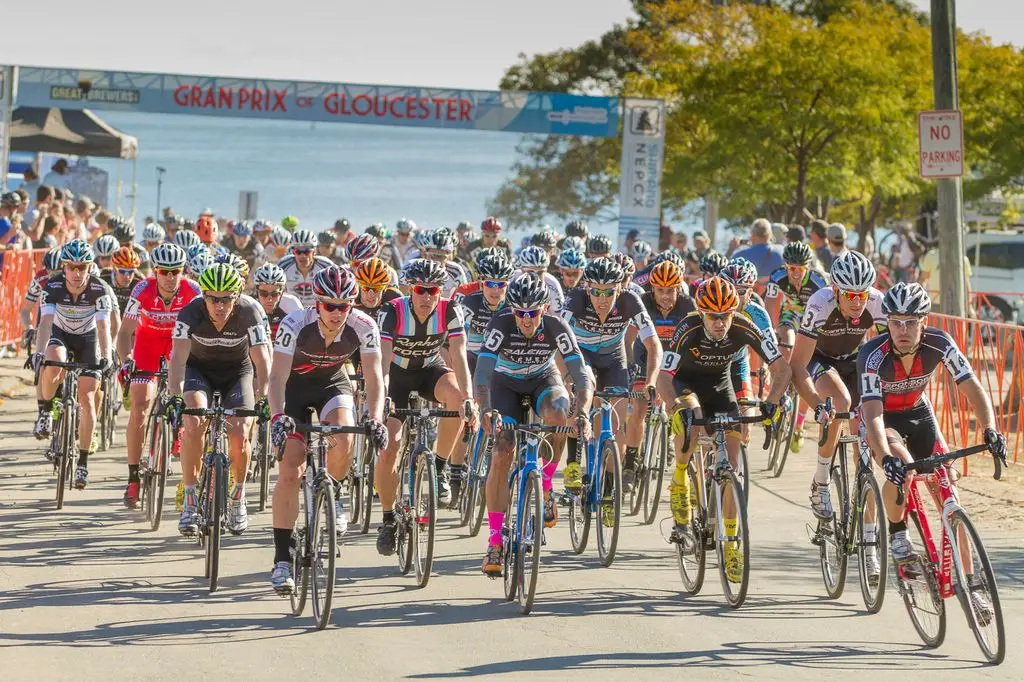 The men\'s start at Gloucester Day 2 2013. © Todd Prekaski