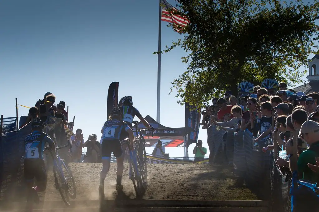 Things got seriously dusty at Gloucester Day 2 2013. © Todd Prekaski