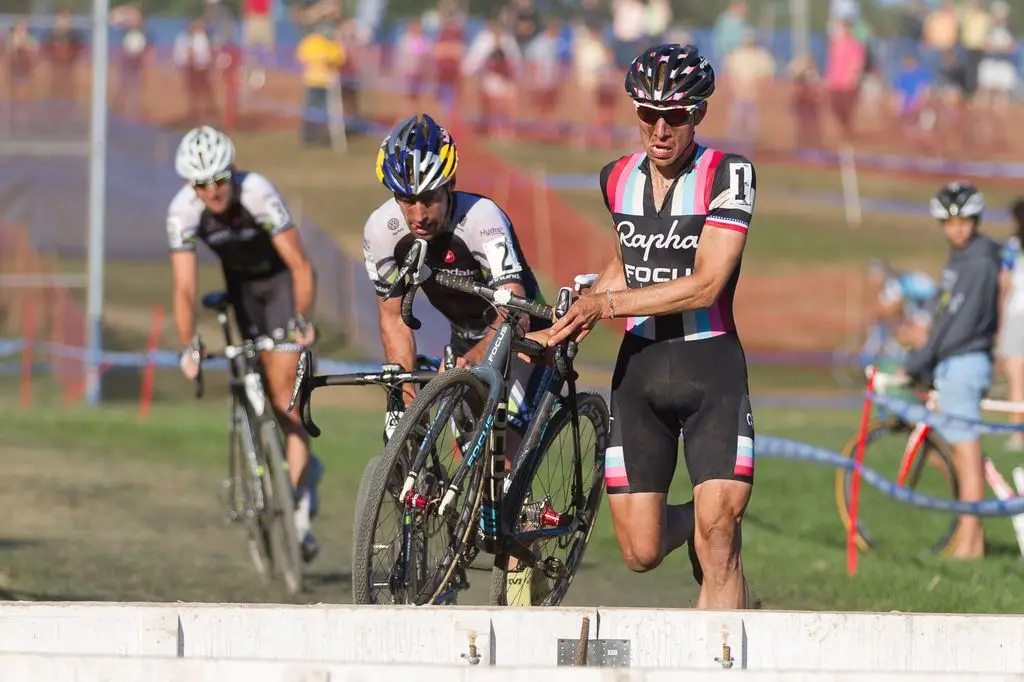 Powers leads in the barriers at Gloucester Day 2 2013. © Todd Prekaski