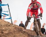 James Coats in the men's 50-54 race at 2014 USA Cyclocross National Championships. © Mike Albright