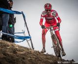 Robert Meighan in the men's 50-54 race at 2014 USA Cyclocross National Championships. © Mike Albright