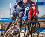 Rolf Warmuth in the men's 50-54 race at 2014 USA Cyclocross National Championships. © Mike Albright