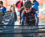 Game face on in the men's 50-54 race at 2014 USA Cyclocross National Championships. © Mike Albright