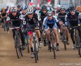 The start in the men's 50-54 race at 2014 USA Cyclocross National Championships. © Mike Albright