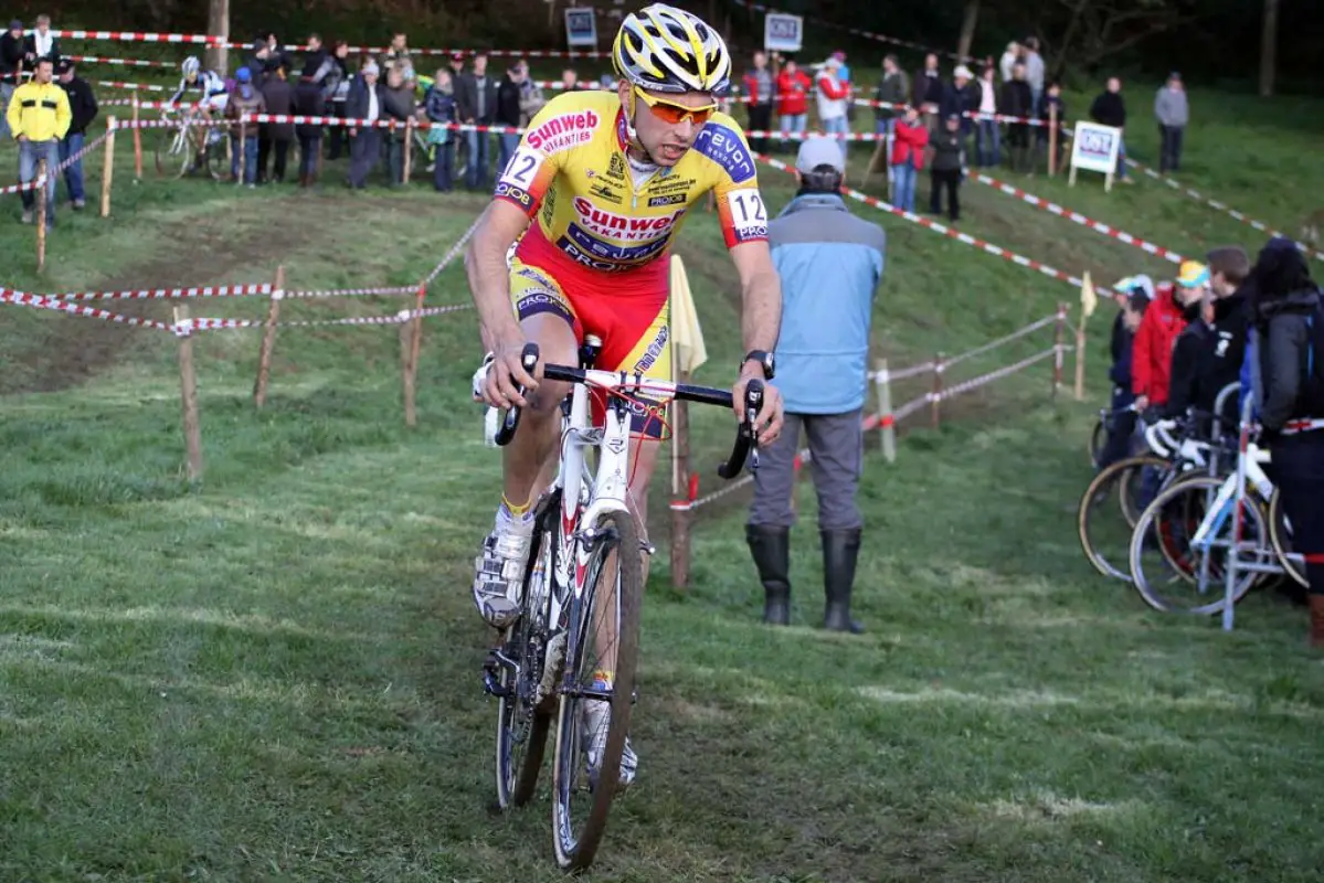 Vinnie Braet was the top U23 rider in Contern. © Bart Hazen