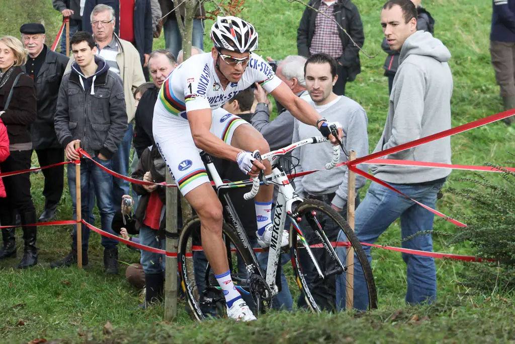 World champ Zdenek Stybar finished second. ©Bart Hazen