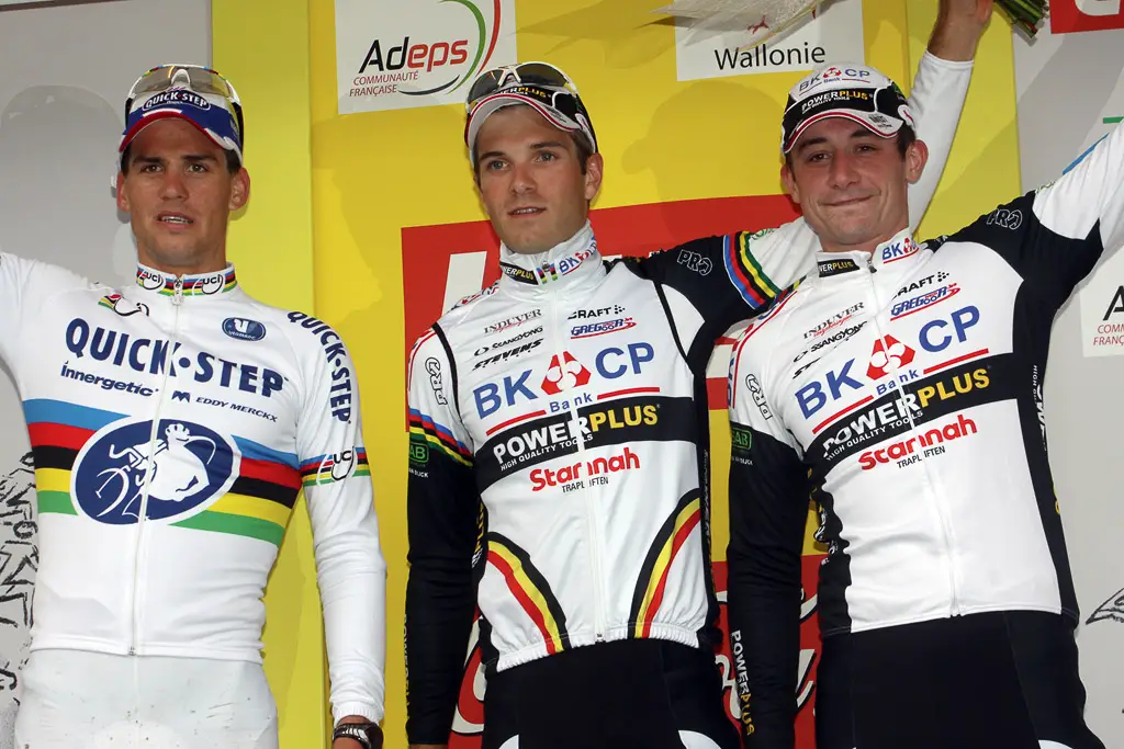 Stybar, Albert and Simunek. ©Bart Hazen