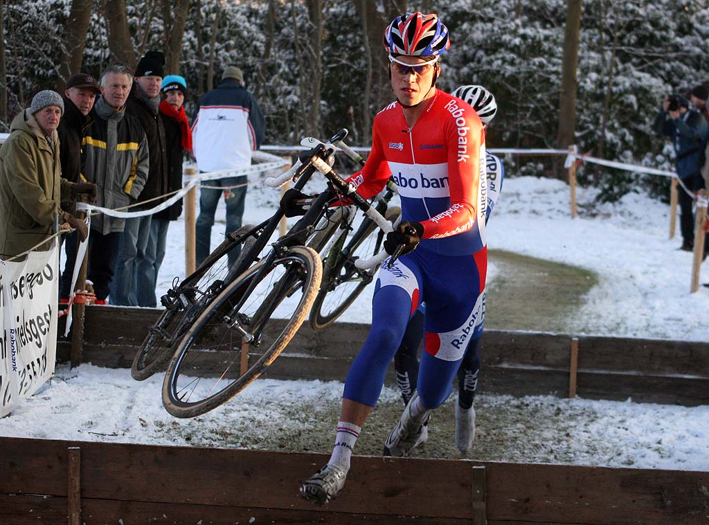 Lars Boom started from the back after not racing most of the cross season.  ? Bart Hazen