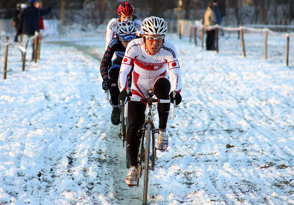 Japanese racer Keiichi Tsujiura.  ? Bart Hazen